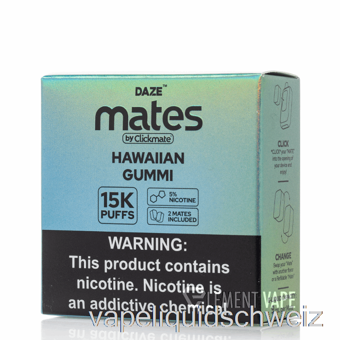 7 Daze Mate Pods Hawaiian Gummi Vape Schweiz
